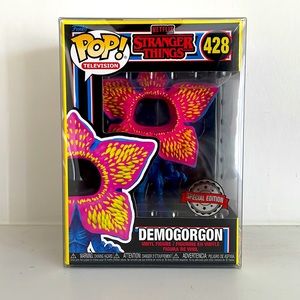 Stranger Things “Demogorgon” Blacklight Funko Pop